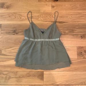 Flowy spaghetti strap tank